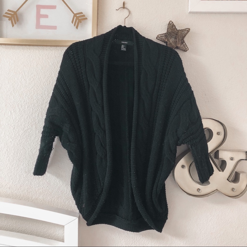 FOREVER 21 knit sweater cardigan